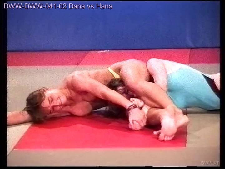 DWW-041-02 The Olympic Style Wrestler - Dana vs Hana
