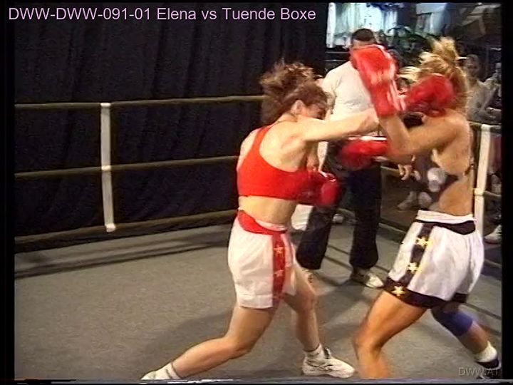 DWW-091-01 Female Championship Boxing - Elena vs Tuende Boxe