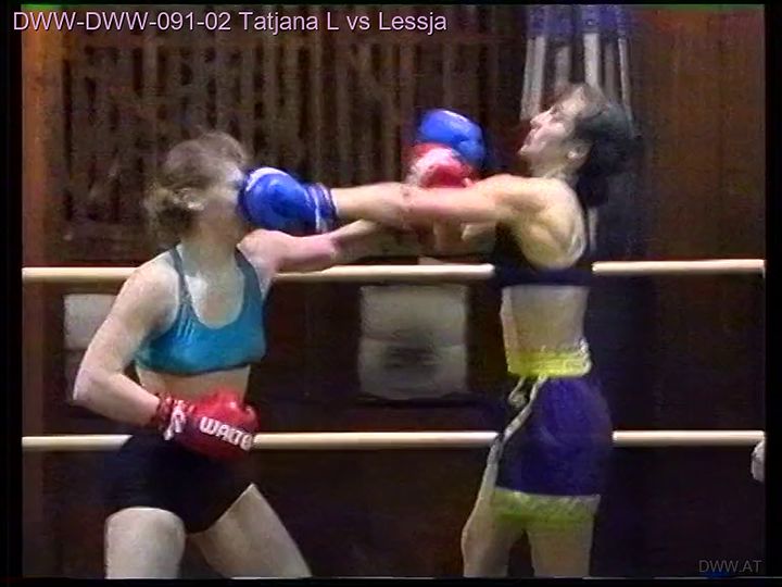 DWW-091-02 Female Featherweight Boxing - Tatjana L vs Lessja