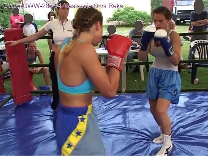DWW-288-04 Women Boxing Unlimited Rounds - Nastassja S vs Reka