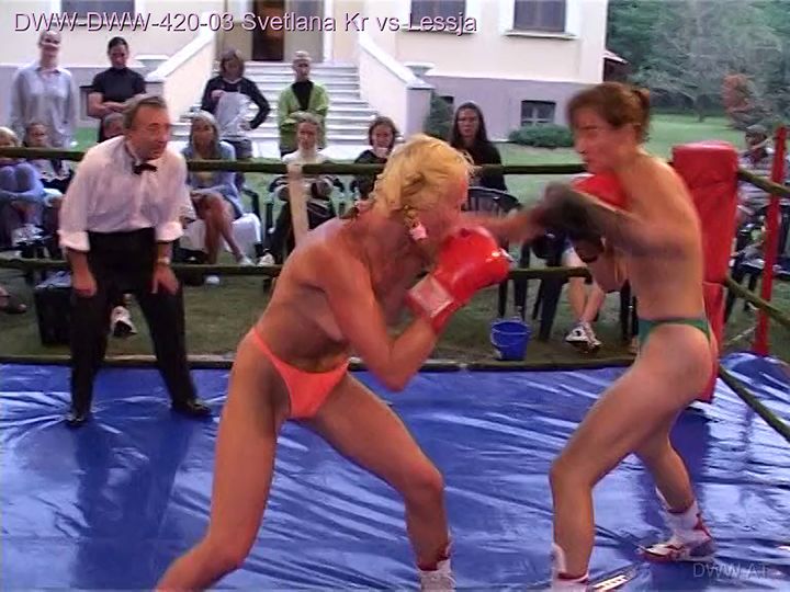 DWW-420-03 Tanga Boxing to a Finish, Skilled - Svetlana Kr vs Lessja