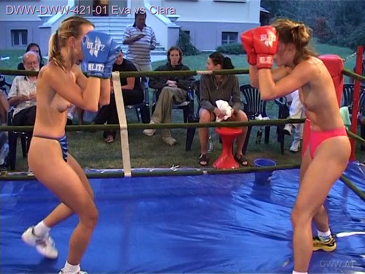 DWW-421-01 Tanga Boxing to a Finish, Wild - Eva vs Clara