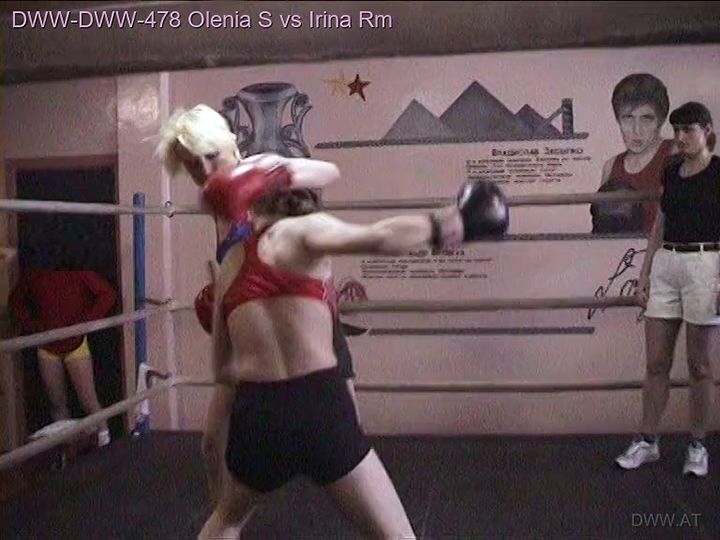 DWW-478 Women Boxing - Olenia S vs Irina Rm